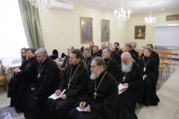 21 декабря 2019 г. – благочинный Монастырского округа, председатель Комиссии по канонизации святых Шадринской епархии игумен Варнава (Аверьянов) принял участие в Архиерейском совете Курганской митрополии.
