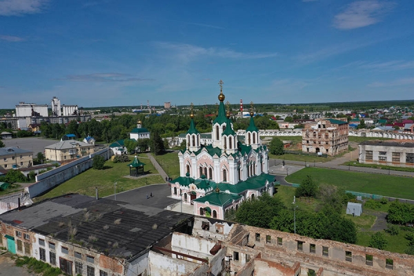 Успенский Далматовский мужской монастырь.
