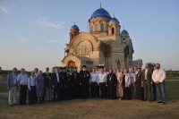 23 августа 2022 г. – наместник игумен Варнава (Аверьянов) с насельниками Далматовского монастыря посетили Верх-Теченскую женскую обитель, где состоялось торжественное мероприятие с участием членов ИППО.