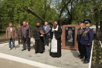 9 июня 2018 г. – в день празднования 73-й годовщины образования Группы Советских Войск в Германии наместник Далматовского монастыря игумен Варнава (Аверьянов) освятил памятник, установленный в сквере г. Далматово.