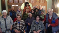26 декабря 2016 г. – служится Божественная литургия в молебной комнате Далматовского дома-интерната для престарелых и инвалидов.