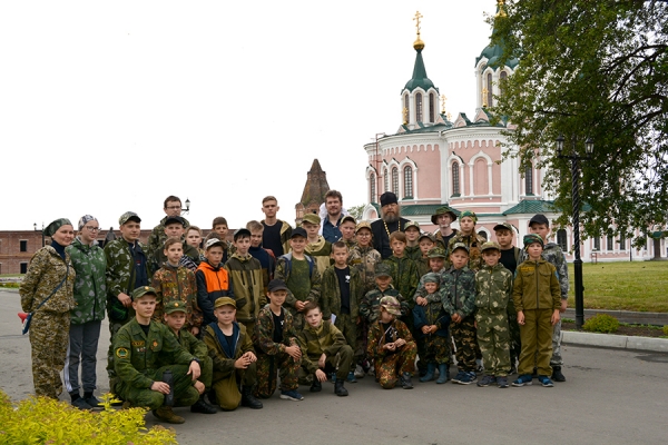 22 июня – 3 июля 2019 г. – в Далматовском монастыре находился военно-поисковый отряд «Кречет» из г. Тюмени.