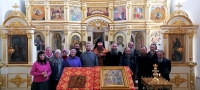 4 мая 2021 г. – во вторник Светлой седмицы наместник Далматовского монастыря игумен Варнава (Аверьянов) совершил службу в приписном к обители храме в честь Рождества Иоанна Предтечи с. Широковское Далматовского района.