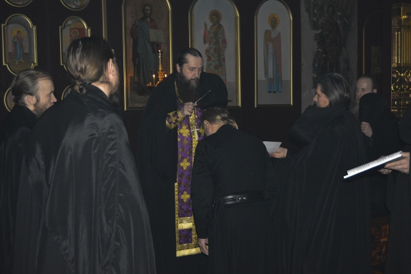24 февраля 2018 г. – монашеский постриг совершен в Далматовском монастыре на первой седмице Великого поста.
