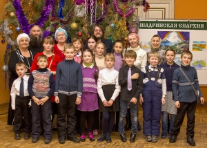 15 января 2017 года прошел Первый епархиальный фестиваль воскресных школ &quot;Рождественская звезда&quot; в зале драматического театра г. Шадринска.