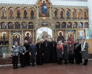 10 февраля 2019 г. – педагоги воскресной школы Далматовского монастыря «Свеча» приняли участие в семинаре для руководителей воскресных школ «Православное образование и воспитание детей на приходах в условиях современной приходской жизни».