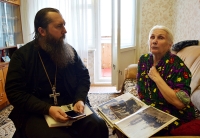5 октября 2021 г. – епархиальный древлехранитель, наместник Далматовской обители игумен Варнава (Аверьянов) побеседовал со старыми прихожанами шадринских храмов, собирая информацию о судьбах проживавших в Шадринске монахинь.