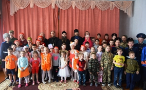 28 апреля 2019 г. – традиционный Пасхальный утренник состоялся в воскресной школе Успенского Далматовского мужского монастыря «Свеча».
