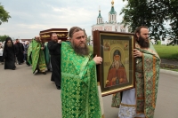 8 июля 2018 г. – в Успенском Далматовском мужском монастыре состоялось праздничное богослужение в день памяти преставления основателя обители – преподобного Далмата Исетского.