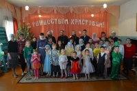 7 января 2019 г. – традиционный Рождественский утренник состоялся в воскресной школе Далматовского монастыря «Свеча».