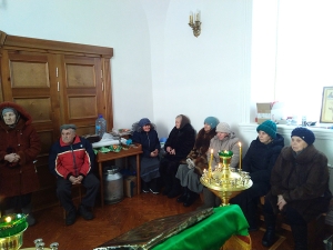 31 января 2019 г. – настоятель храма-часовни в честь прп. Тихона Калужского в д. Ипатова Катайского района иеромонах Софроний (Григорьев) провел приходское собрание приписного к Далматовскому монастырю храма, входящего в Монастырское благочиние.