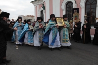 6 ноября 2017 г. – в Далматовском монастыре отметили престольный праздник – память иконы Божией Матери «Всех скорбящих Радость».