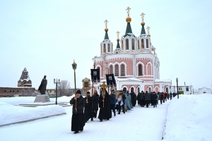 28 февраля 2019 г. – празднование в честь чудотворного Далматского образа Успения Божией Матери состоялось в Далматовском монастыре.