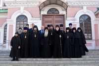 6 ноября 2019 г. – празднование 30-летия возобновления богослужений в Скорбященском храме Далматовского монастыря в день престольного праздника возглавил епископ Шадринский и Далматовский Владимир.