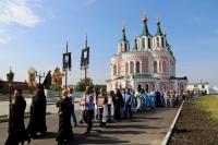 28 августа 2017 г. - В день Успения Божией Матери Преосвященнейший Владимир, епископ Шадринский и Далматовский возглавил праздничное богослужение в Далматовском монастыре