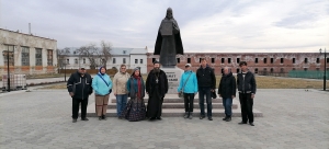 22-23 апреля 2021 г. – участники творческого пленэра «Зауралье на перекрестке времен» в течение двух дней работали в Далматовском монастыре и с. Широковское Далматовского района.
