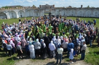 5-6 августа 2019 г. – торжества, посвященные празднованию 25-летия обретения мощей прп. Далмата Исетского, прошли в Успенском Далматовском мужском монастыре.
